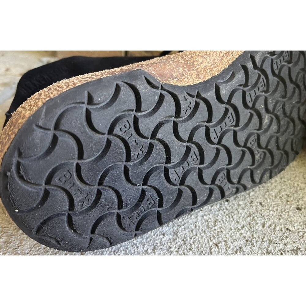 Birkenstock Milton Unisex 42 Narrow Men's 9 Women's 11 Suede Chukka Boots Black - Picture 11 of 12